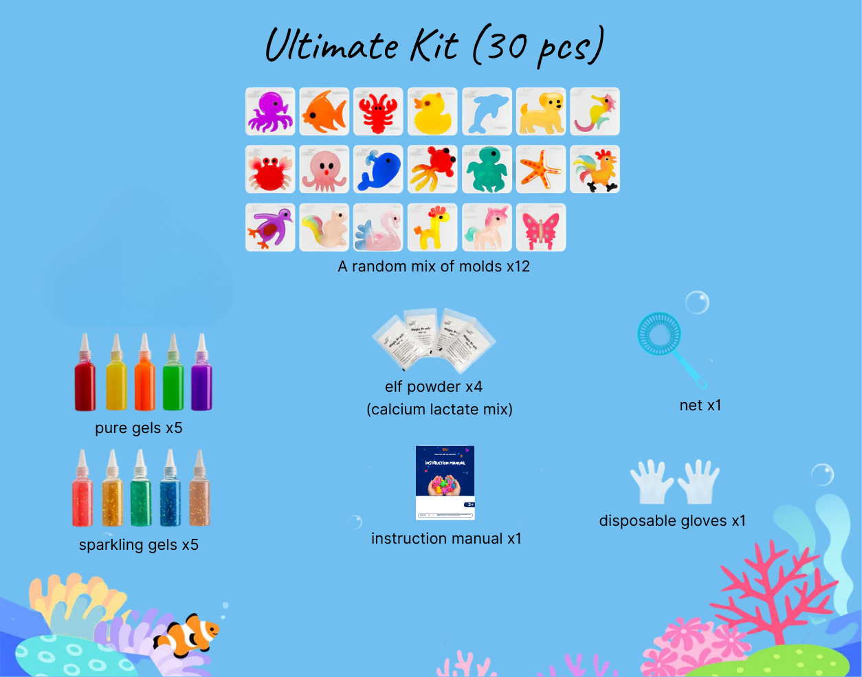 Magic Water Elf Kit (20 Pcs)