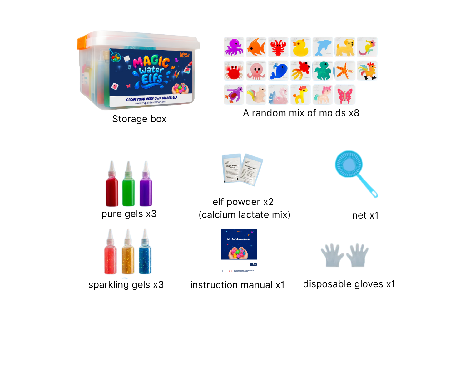 Magic Water Elf Kit (20 Pcs)