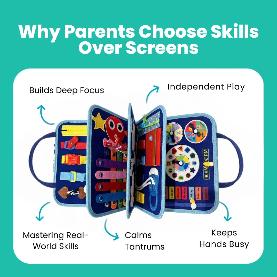 Montessori Busy board