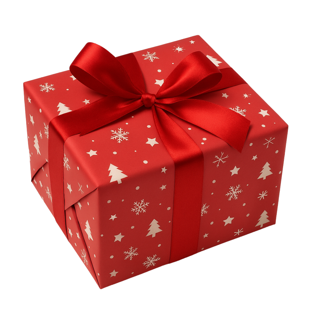 Christmas gift wrapping